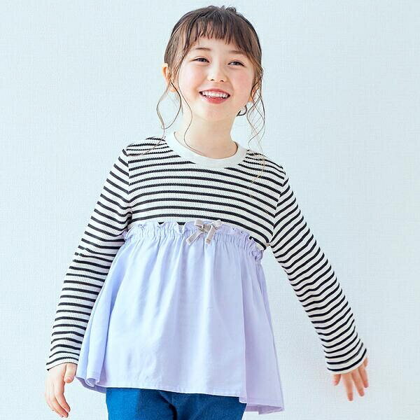 ワッフルドッキングフレアTシャツ／エフオーオンラインストア（F.O.Online）のサムネイル