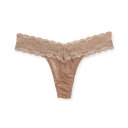 シンプルレース人気の総レースタイプ 「スフレフィットチューブブラ タンガ」 Tバック タンガ/フランデランジェリー(fran de lingerie)