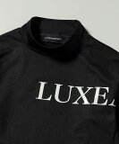 ゴルフ 光沢ロゴモックネックTシャツ／リュクスエイケイエムプラス（LUXEAKMPLUS）