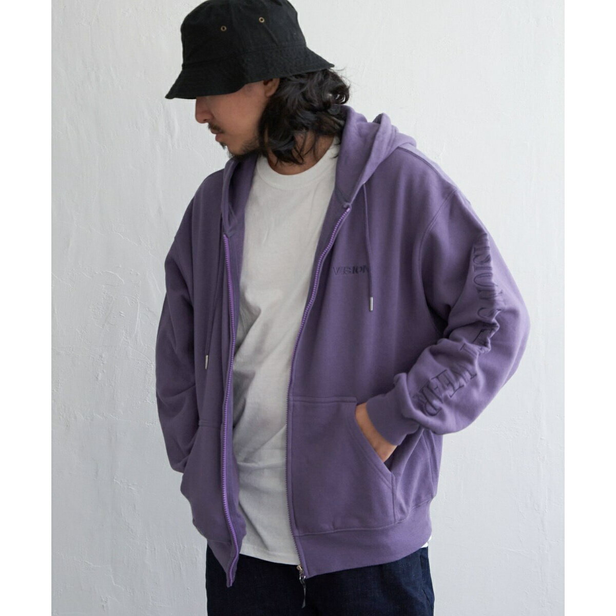 VISION STREET WEAR ビジョンストリートウェア マグロゴジップパーカー／ヴァンスエクスチェンジ（VENCE EXCHANGE）