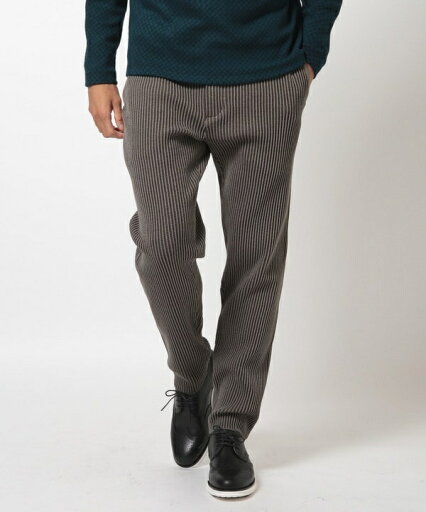 たて畝ニットジャージイージーパンツ<セットアップ対応>/メンズビギ(MEN'S BIGI)