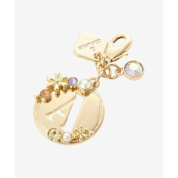 オーバルフラワーイニシャルファスナートップ(A)／アンドシュエット（＆ chouette）