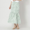 【WEB限定】【Shiina Yamamotoコラボ】フラワージャカード スカート/トゥービーシック(TO BE CHIC)