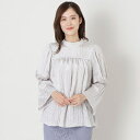 【WEB限定】【Shiina Yamamotoコラボ】楊柳キャンディースリーブ ブラウス/トゥービーシック(TO BE CHIC)