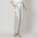 【WEB限定】【Shiina Yamamotoコラボ】ヴィンテージサテン ワイドパンツ/トゥービーシック(TO BE CHIC)