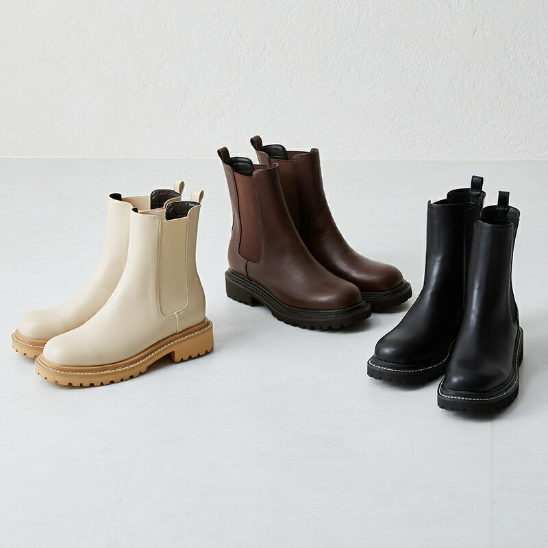 スクエアトゥチェルシーブーツ/31410/オリエンタルトラフィック(ORiental TRaffic)