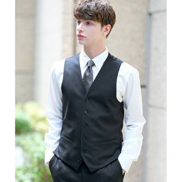 【セットアップ可】Super100's 3ピース ジレ/ドレステリア(DRESSTERIOR)