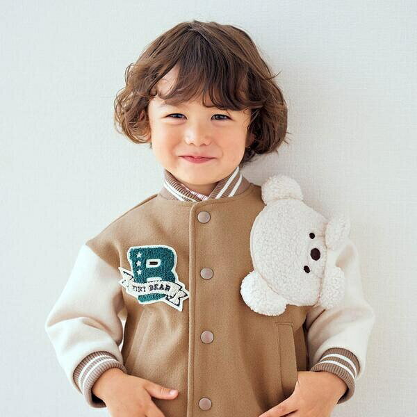 tiny bear モチーフ付きスタジャン／エフオーオンラインストア（F.O.Online）のサムネイル