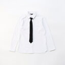 ネクタイ付き　長袖シャツ(140-160cm)／コムサイズム（COMME CA ISM）