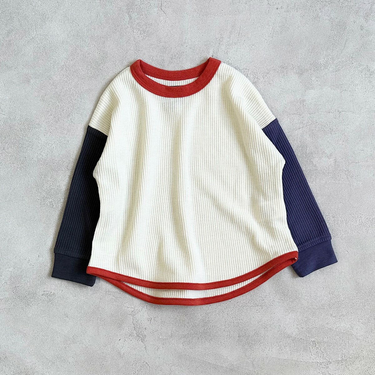 ワッフルロンT（80〜150cm）／マーキーズ（MARKEY'S）のサムネイル