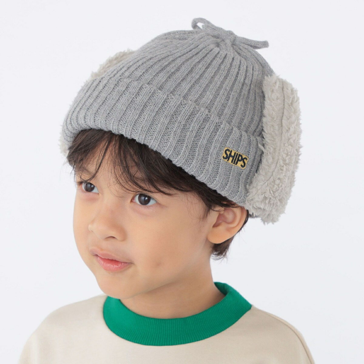 SHIPS KIDS:フェイクファー フラップ ワッチ／シップス（SHIPS）