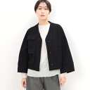 ツイードジャージー ブルゾン/ギャバジン K.T(Gabardine K.T)