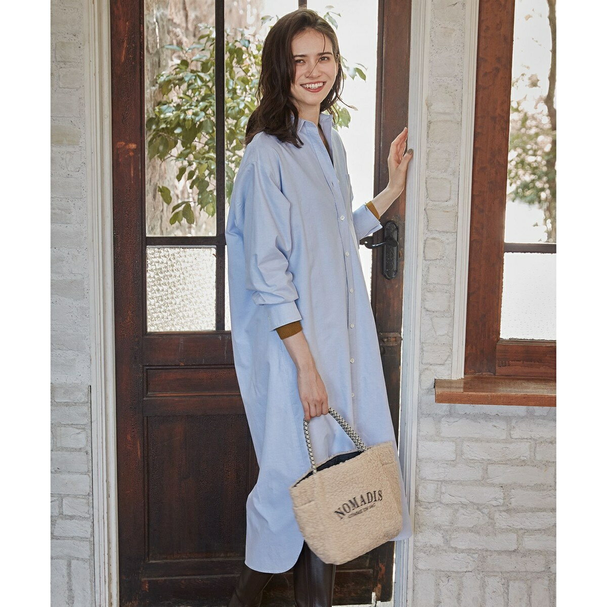 楽天市場】オックスフォード シャツ（ワンピース｜レディース