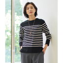 【洗える】VIS/PE MILANO ボーダー ニット/Jプレス(J.PRESS)(4)