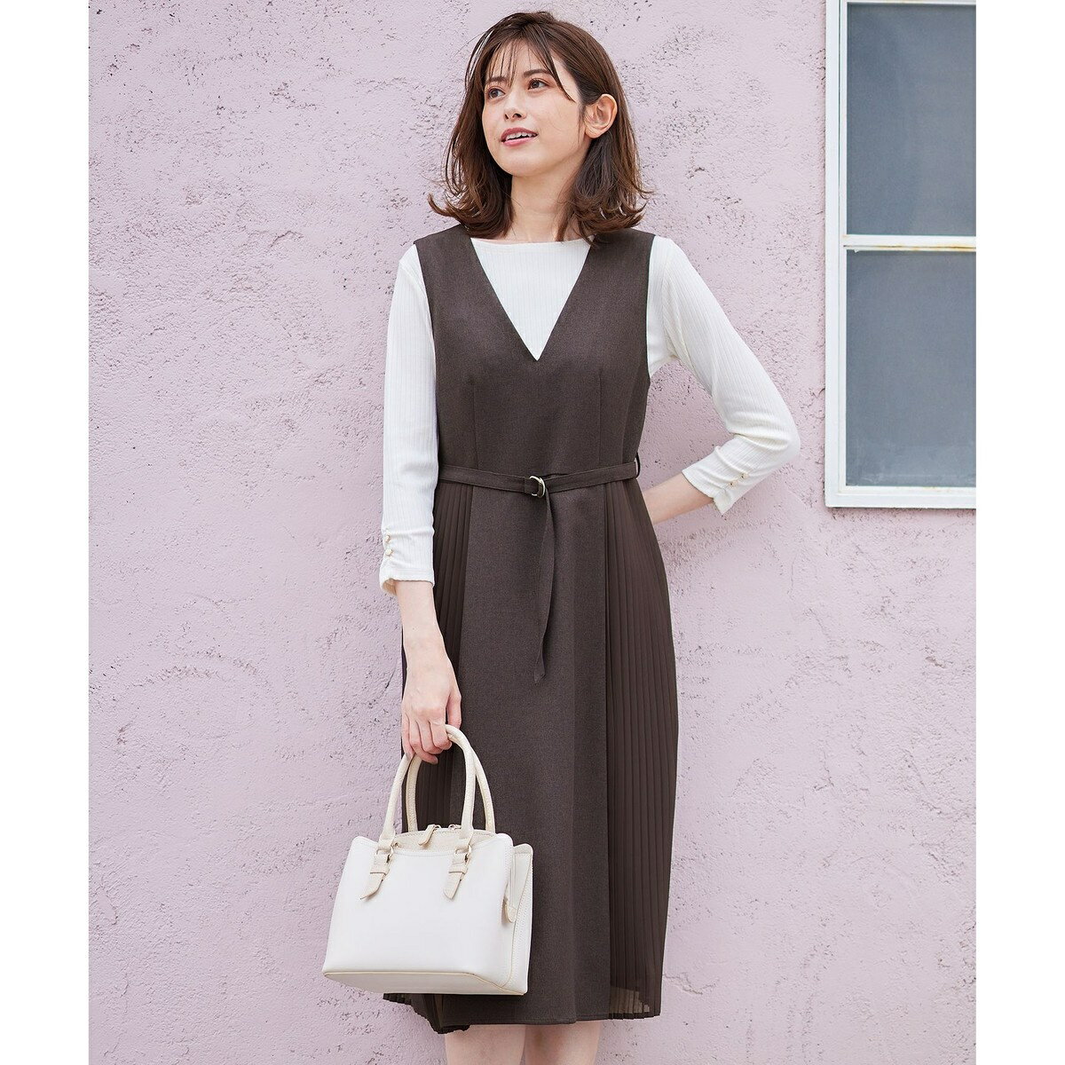 【美人百花10月号掲載】カットソー×プリーツコンビ ジャンドレ／エニィスィス（any SiS）のサムネイル