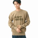 【裏起毛で暖かい!】裏起毛 クルー スウェット/クリフメイヤー(KRIFF MAYER)