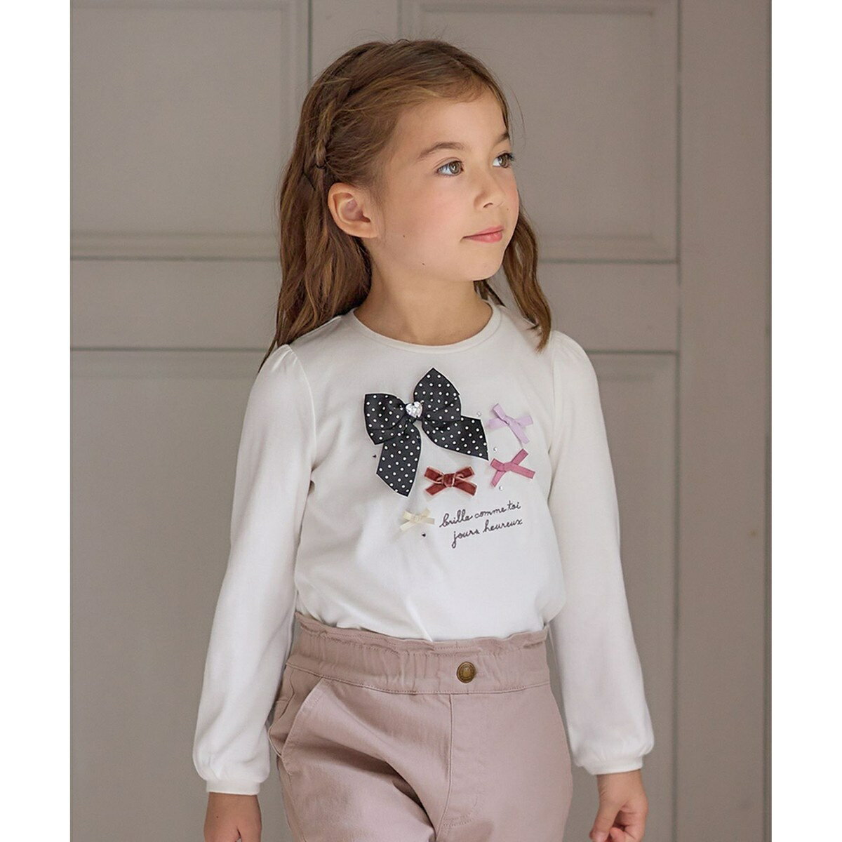 リボンモチーフ Tシャツ／エニィファム（any FAM）のサムネイル