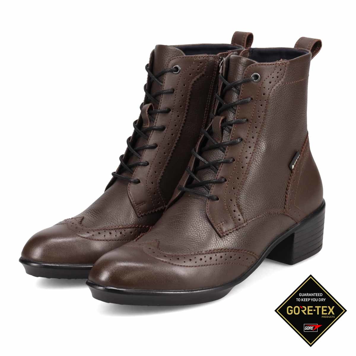 レディース 【GORE-TEX】madras Walk メダリオンレースアップショートブーツ／マドラスウォーク（madras Walk）