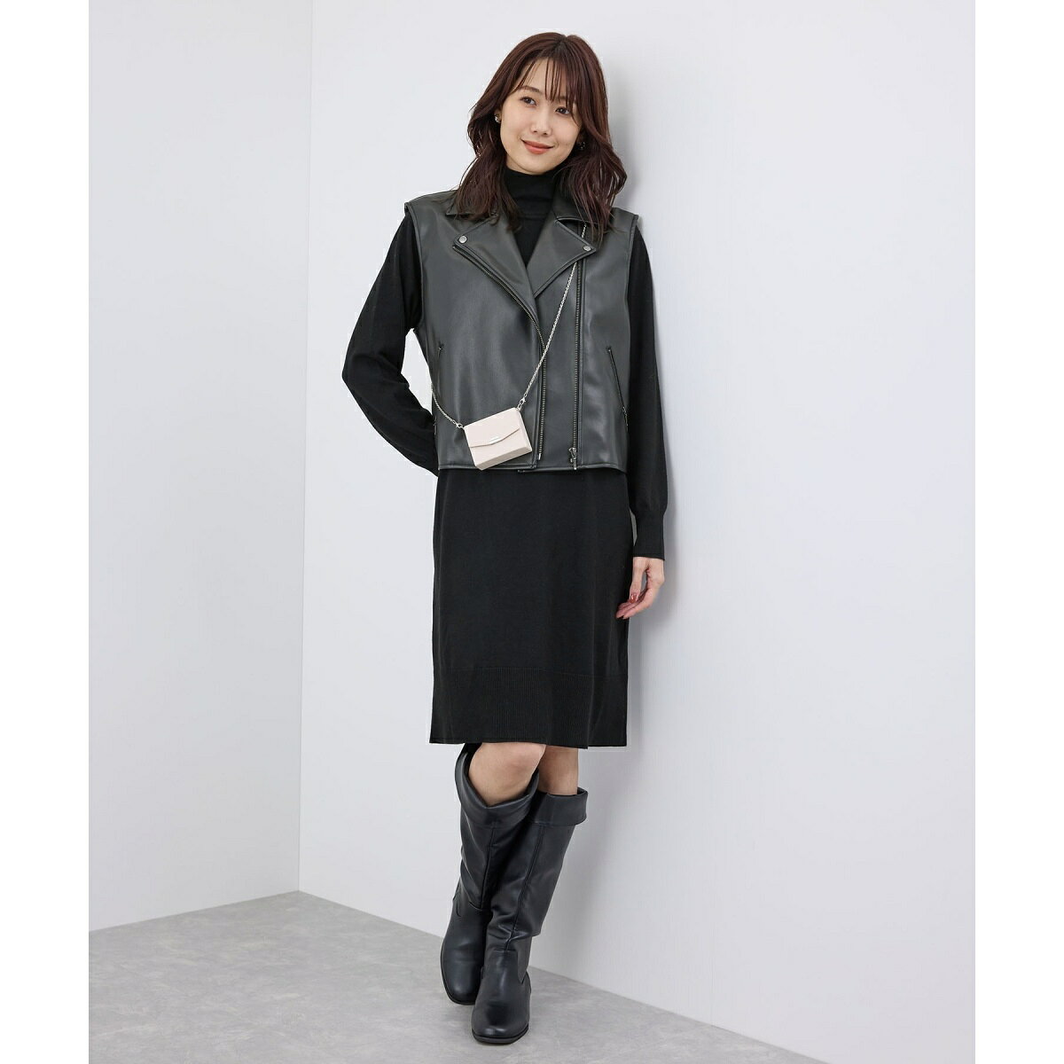 ミニ丈ニットワンピース／ロペピクニック（ROPE' PICNIC） 0101marui-12447487 丸井(マルイ)楽天市場店 サンプル画像3