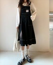 レディース キャンバスAラインフレアジャンスカサロペット/テディショップ(TeddyShop)