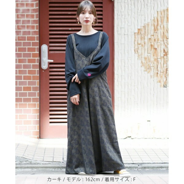 ジャカードサロペットパンツ／チチカカ（titicaca）