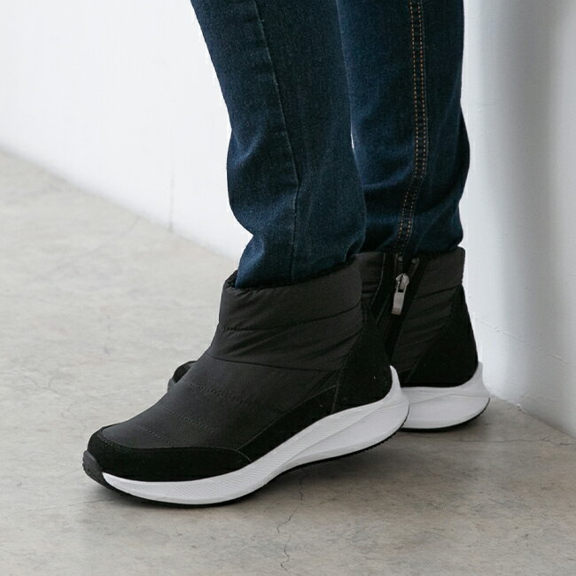 防寒・撥水 ファスナー付 スノーブーツ／ウェレッグセレクト（welleg select）