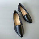 【25定番商品】アーモンドトゥ フラットパンプス/ベティクラブ(BETTYCLUB)