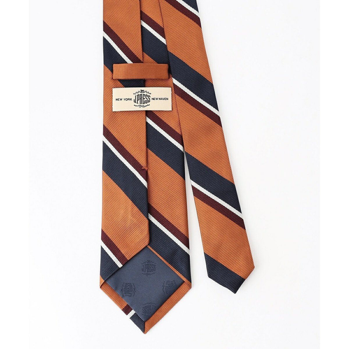 【JAPANESE TWILL STRIPE COLLECTION】ツイルストライプ ネクタイ／Jプレス（J.PRESS）