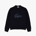 ラコステ LACOSTE キルティングワニロゴパッチニットセーター／ラコステ（LACOSTE）