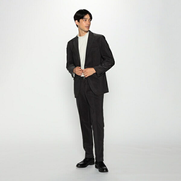 【セットアップ対応】経編コーデュロイ セットアップパンツ／コムサイズム（COMME CA ISM）