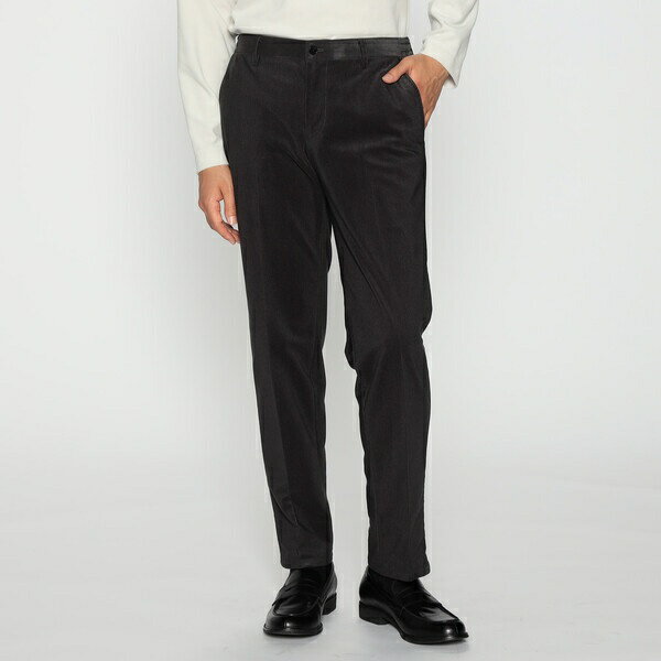 【セットアップ対応】経編コーデュロイ セットアップパンツ／コムサイズム（COMME CA ISM）