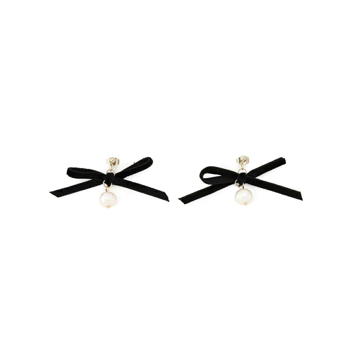 ベロアリボン×淡水パールピアス／ロペピクニックパサージュ（ROPE' PICNIC PASSAGE） 0101marui-12464759 丸井(マルイ)楽天市場店 サンプル画像2
