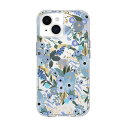 iPhone 15/14/13 共用 RIFLE PAPER-Garden Party Blue／ケースメイト（Case-Mate）