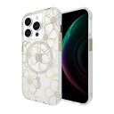 iPhone 15 Pro 用 Floral Gems-Gold ／ケースメイト（Case-Mate）