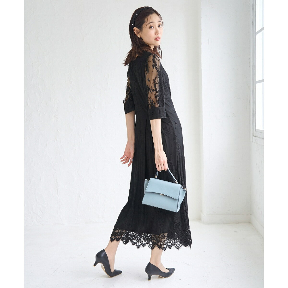 【Mon E’toile/モンエトワール】結婚式にも/レースタックDRESS／ロペピクニック（ROPE' PICNIC） 0101marui-12458761 丸井(マルイ)楽天市場店 サンプル画像3
