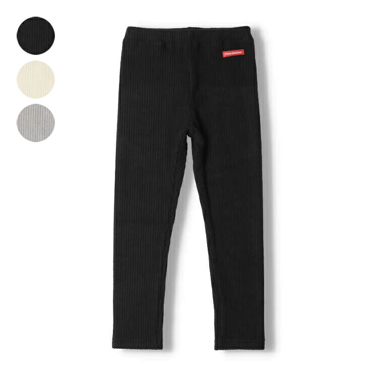 ニットコール無地レギンス／ムージョンジョン（moujonjon）