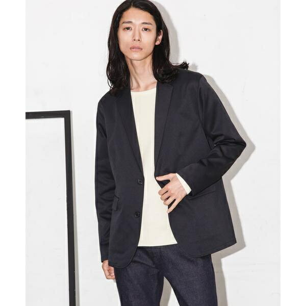 セクウェルサテンストレッチジャケット／ナノユニバース（NANO universe）