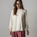 シアーラメラインクルーネックニットプルオーバー≪手洗い可能≫/メイソングレイ(MAYSON GREY)