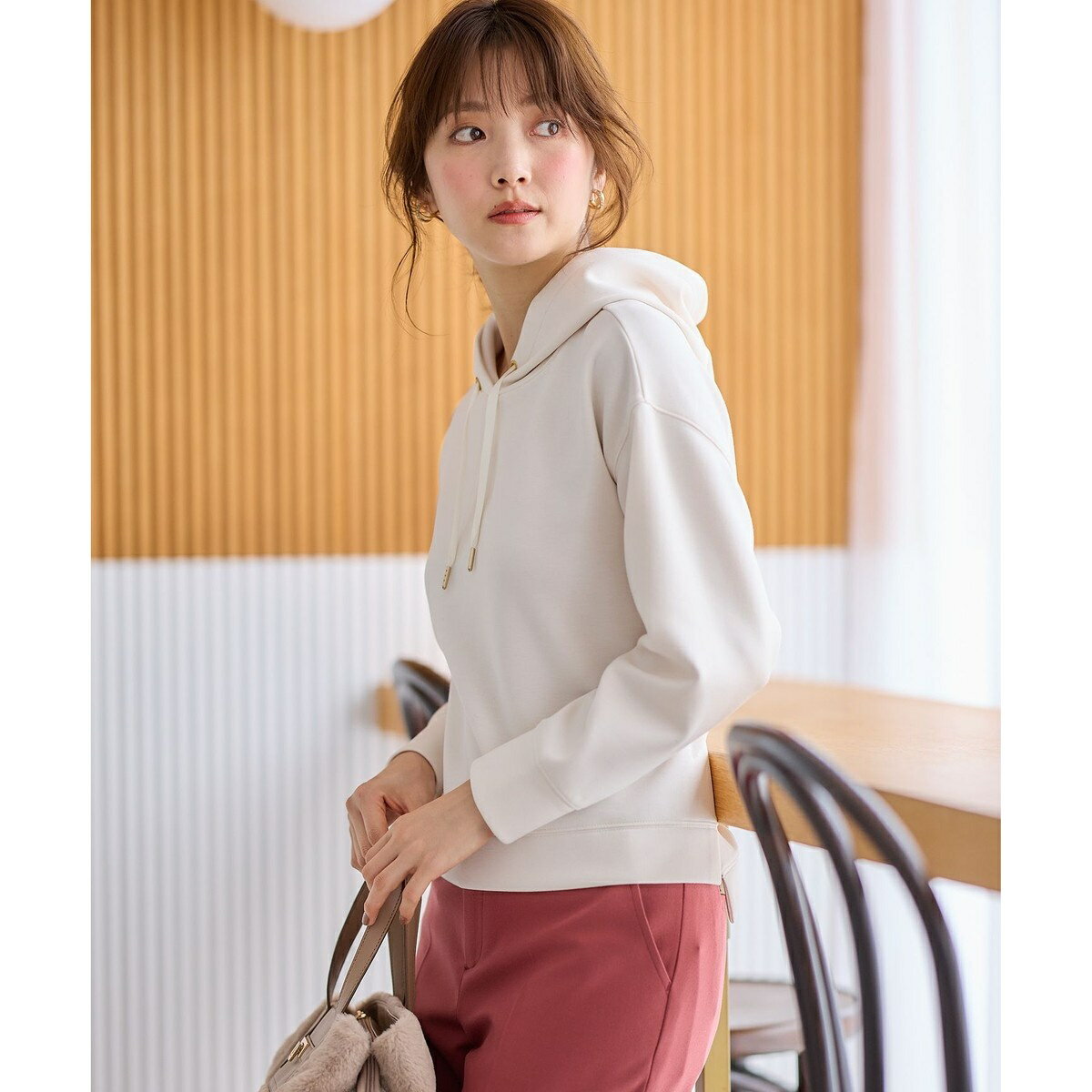 【洗える】ダンボール パーカー／エニィスィス（any SiS）のサムネイル