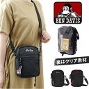 ベンデイビス メッセンジャーバッグ レディース BENDAVIS ベンデイビス CLEAR SQUARE SHOULDER／バックヤードファミリー（BACKYARD FAMILY）