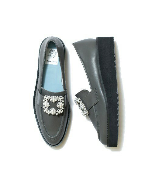 ボリュームソール ビジュー ローファー／エマフランシス（Emma Francis）のサムネイル