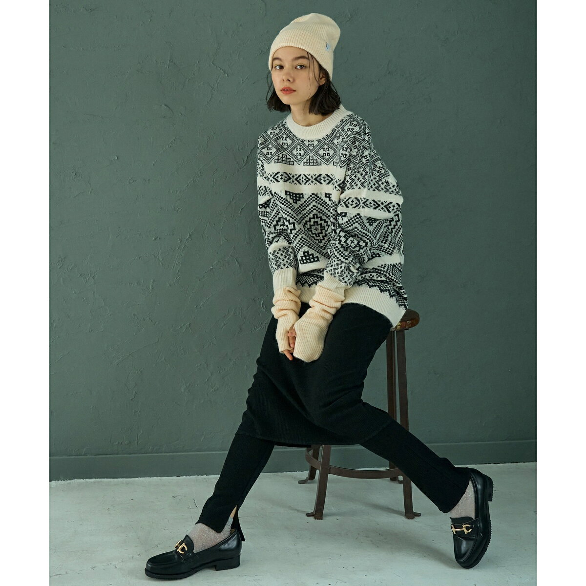 リブスカート付きカットパンツ／ロペピクニック アール（ROPE' PICNIC R） 0101marui-12466928 丸井(マルイ)楽天市場店 サンプル画像2