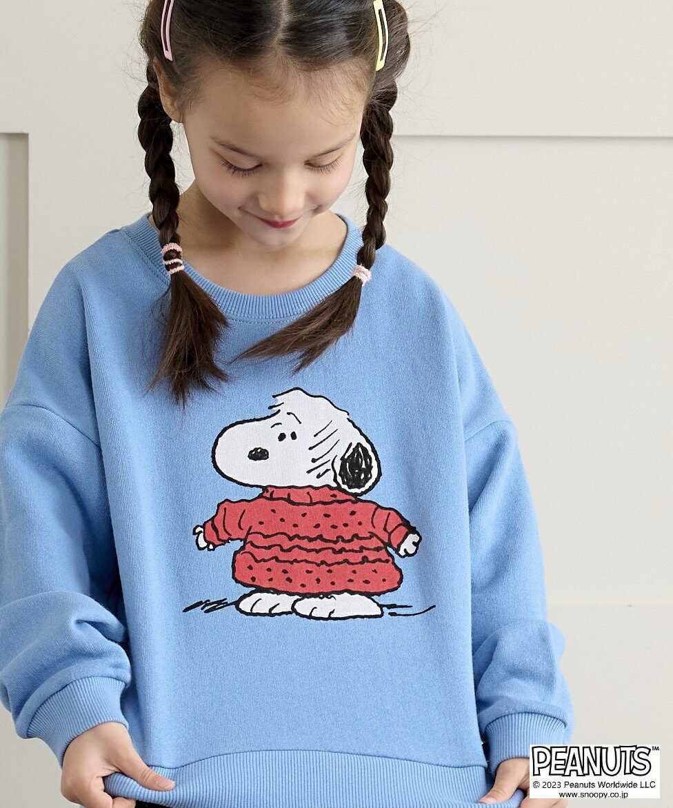 【PEANUTS】スヌーピー/ウラケトレーナー（80〜150cm）／マーキーズ（MARKEY'S）のサムネイル