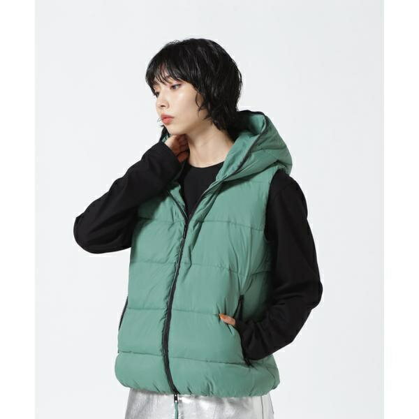 美品 LEVA DOWN HOOD レバ ダウン フード
