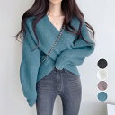 カシュクール ニットトップス レディース/ミニミニストア(miniministore)