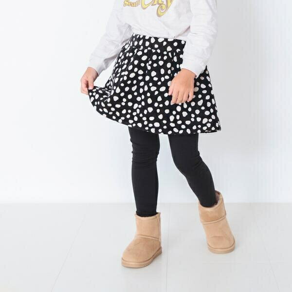 レギンス付きスカート 10分丈／エフオーオンラインストア（F.O.Online）のサムネイル