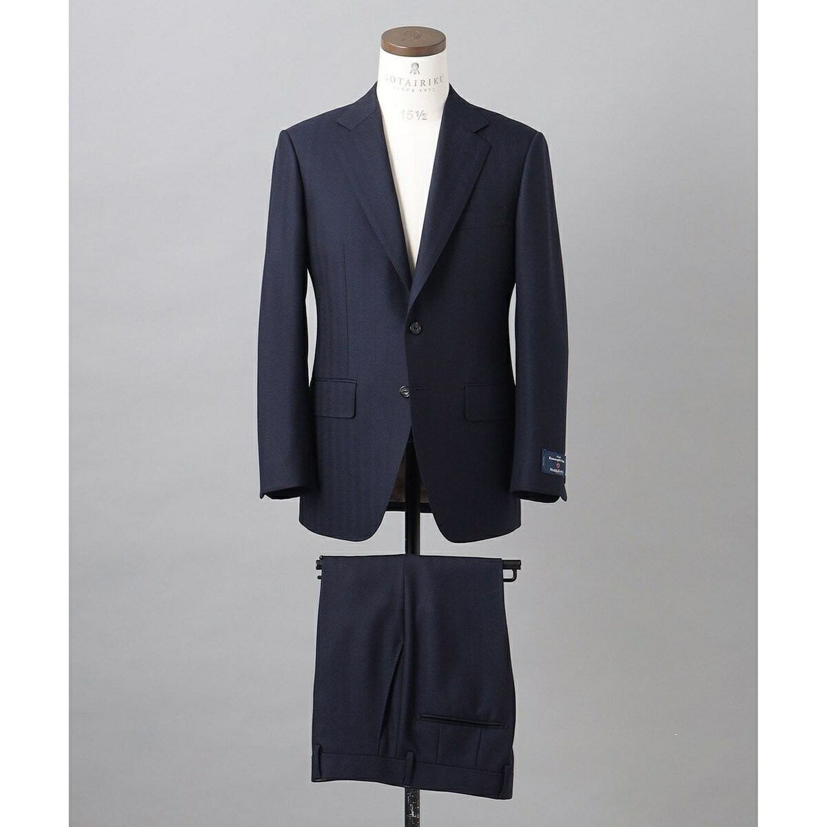 【Ermenegildo Zegna】ISLAND FLEECE スーツ/五大陸(gotairiku)