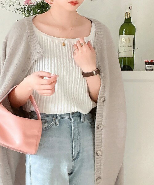 もちもち癒され。2wayニットカーディガン／クラシカルエルフ（Classical Elf）のサムネイル