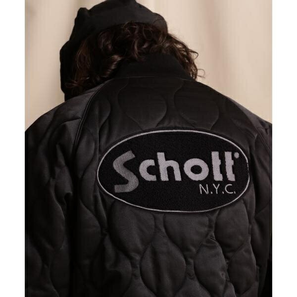 WEB LIMITED／ONIONQUILTED JACKET OVALCHENILLE LOGO／／ショット（Schott）