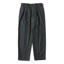 Southwick Gate Label: ウール 1プリーツ パンツ/シップス(SHIPS)